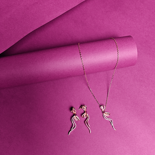 Twilight Bloom Pendant Set