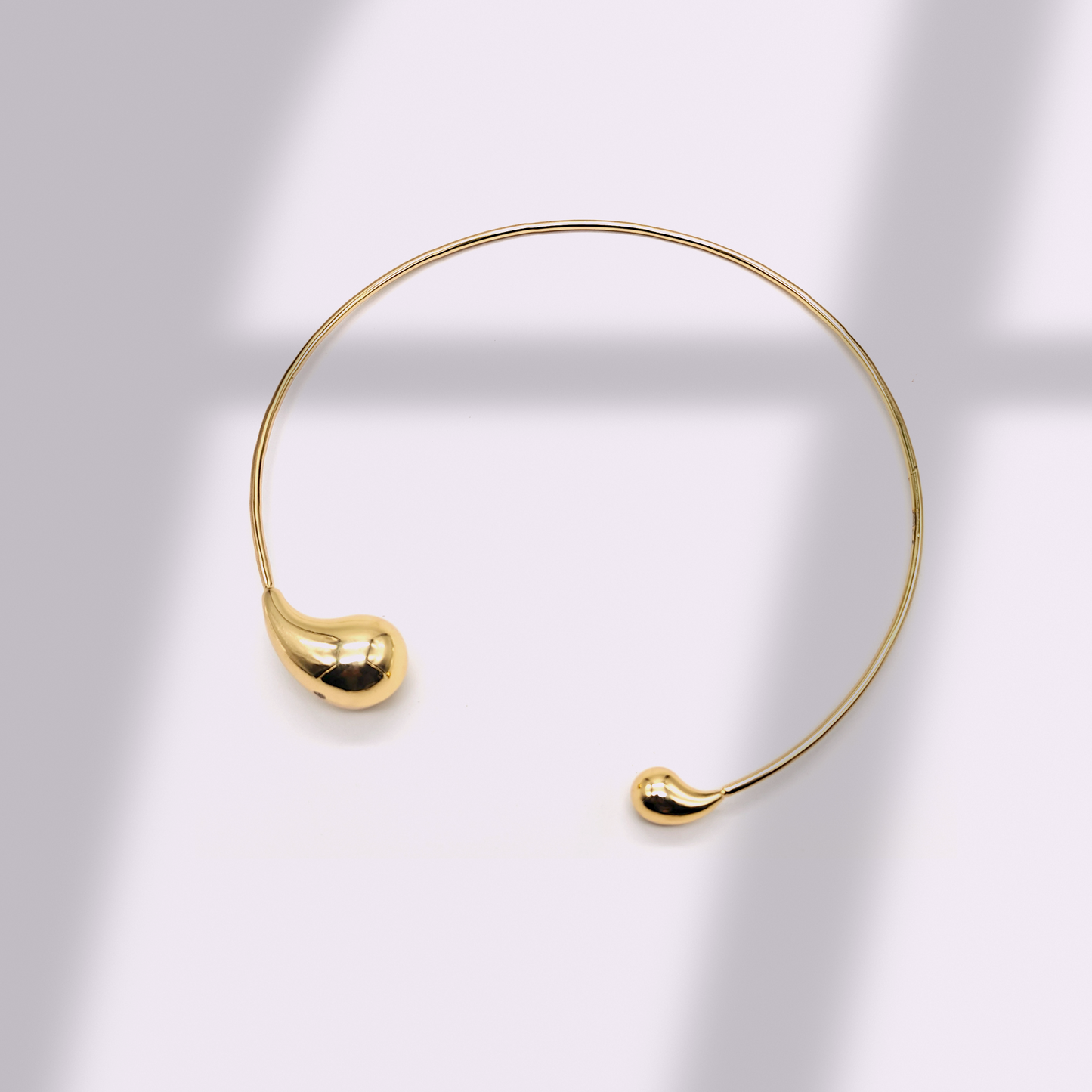 Molten Gold Collar Choker