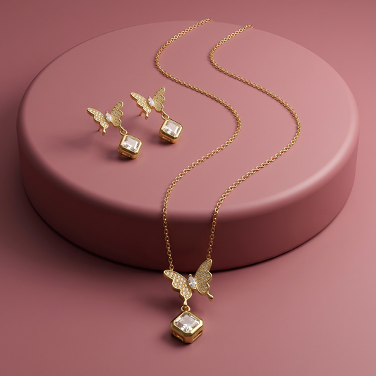Lightweight gold-plated earrings for everyday wear