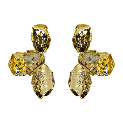 Sculpted Glow Drop Earrings
