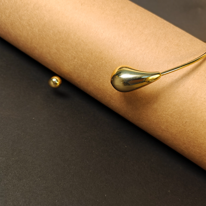 Molten Gold Collar Choker