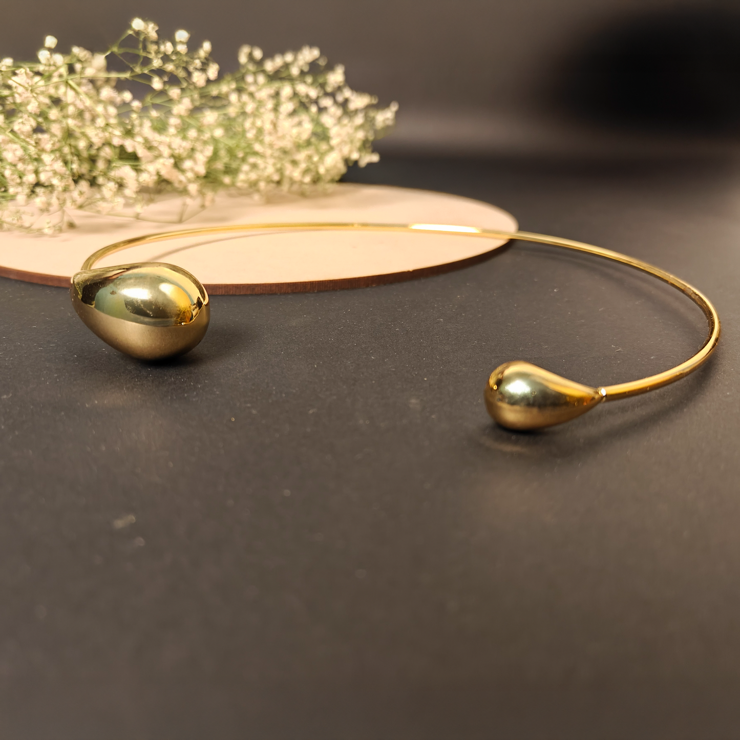 Molten Gold Collar Choker