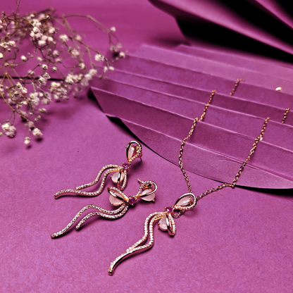Twilight Bloom Pendant Set