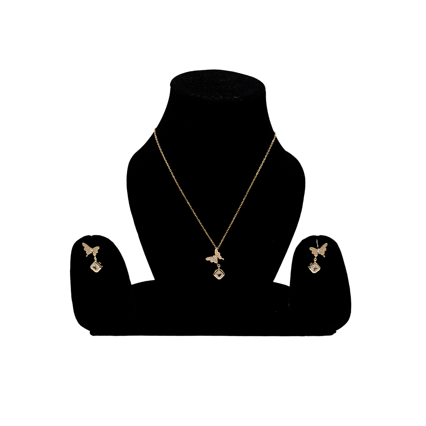 Bee Charm Pendant Set