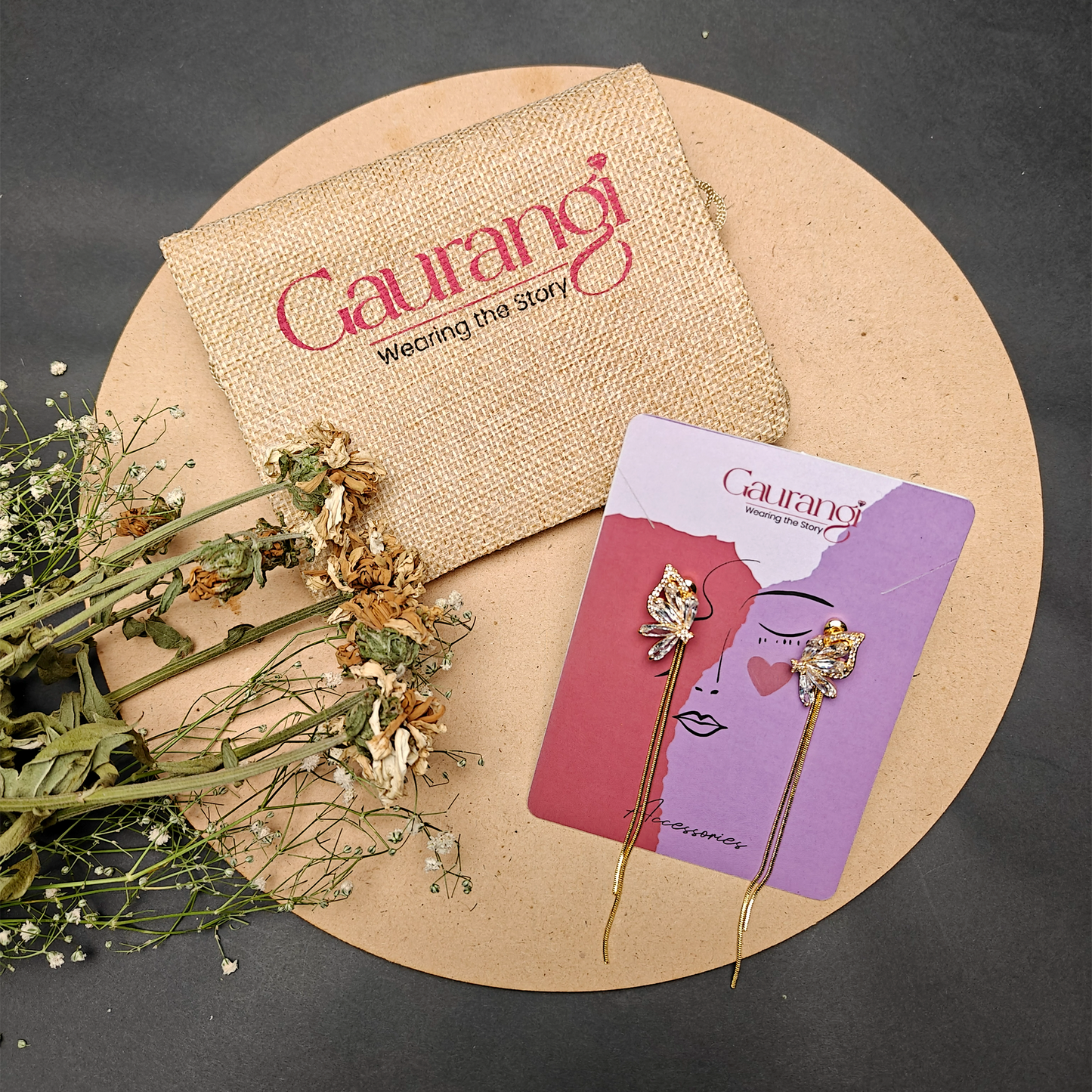 Butterfly Whisper Threader Earrings