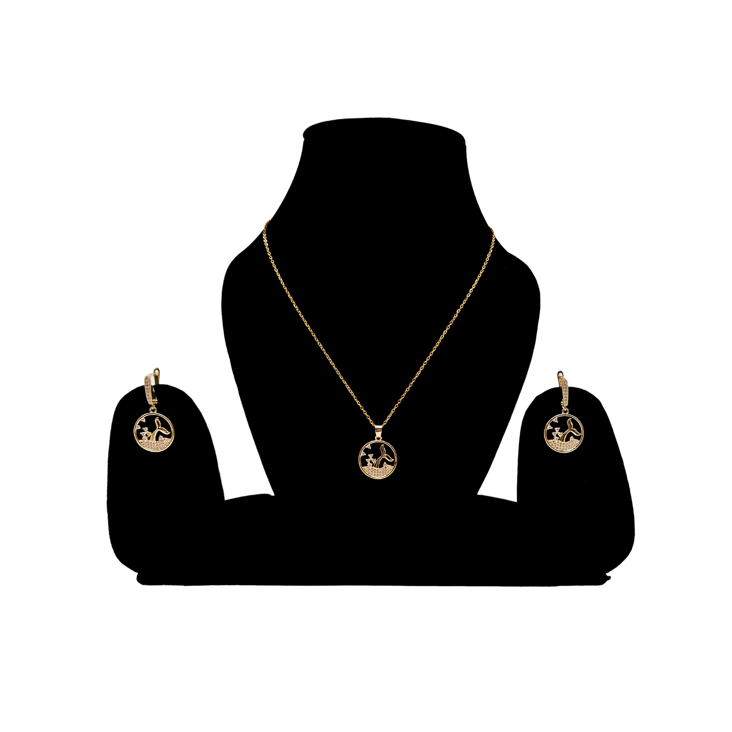 Elegant Pendant & Earring Set