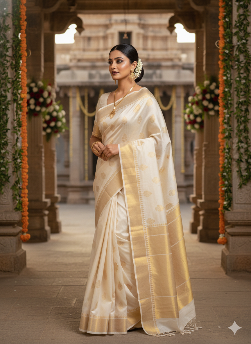 Elegant Gold Plated Fan Motif Necklace Set with Pearls | Gaurangi Jewelry