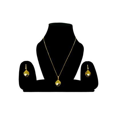 Lotus Bloom Pearl Jewelry Set
